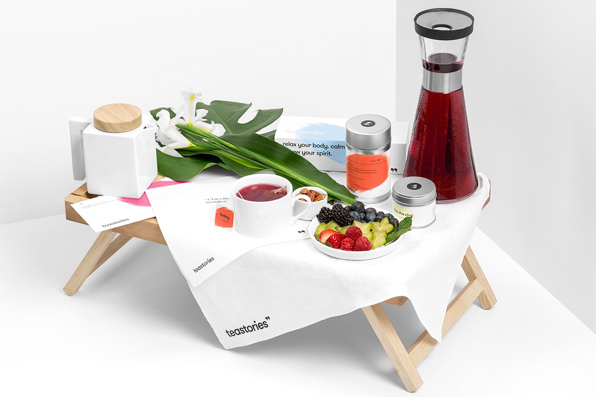 時(shí)尚飲品teastories品牌設(shè)計(jì)案例欣賞