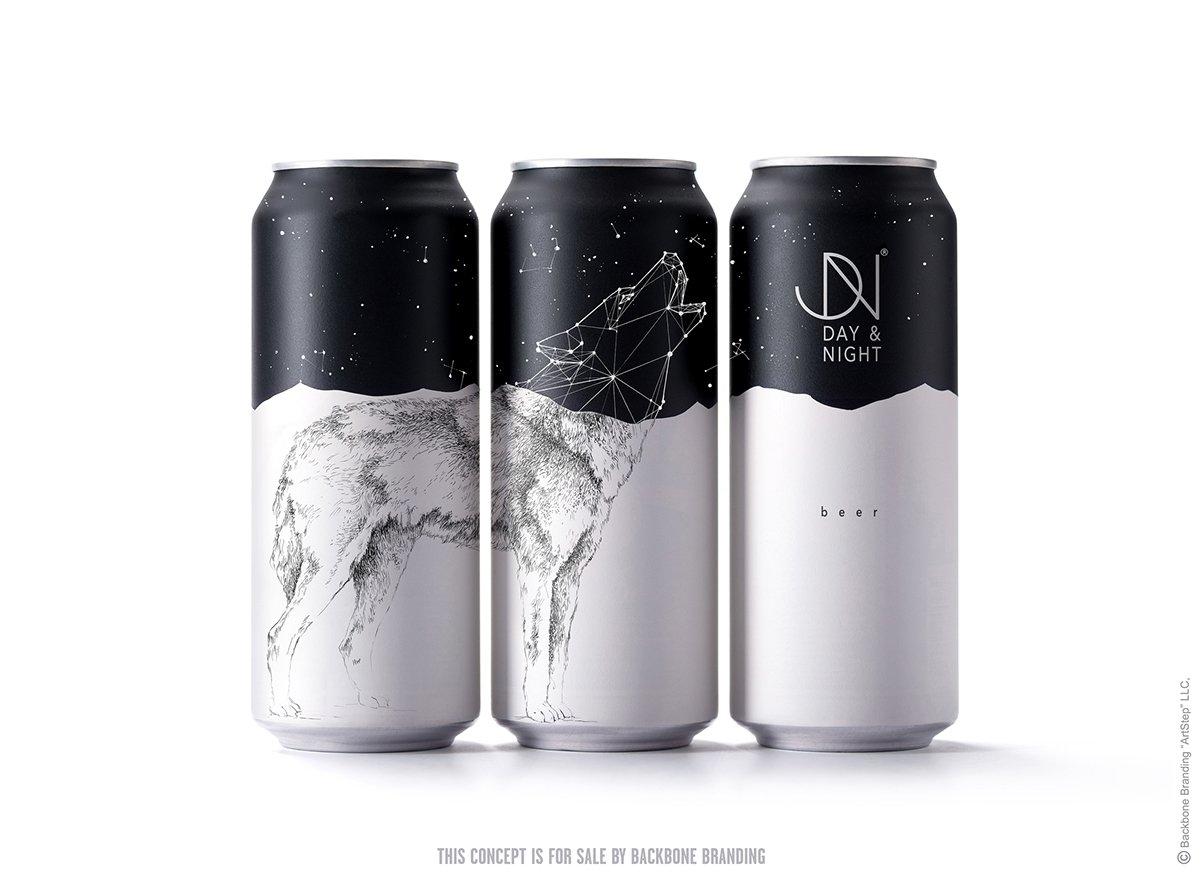 Day&Night食品品牌標(biāo)志設(shè)計(jì)