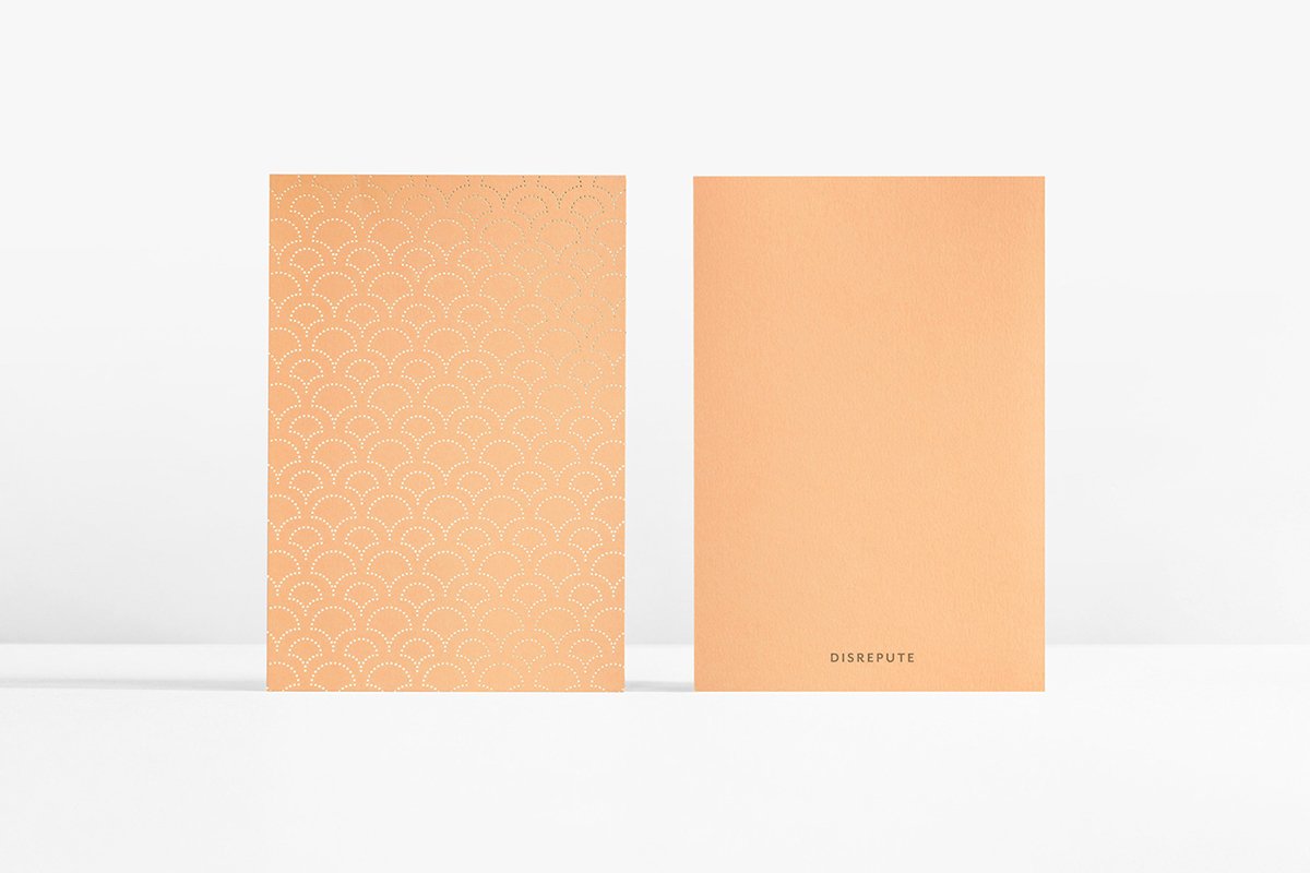 Disrepute酒吧品牌設(shè)計 折頁設(shè)計