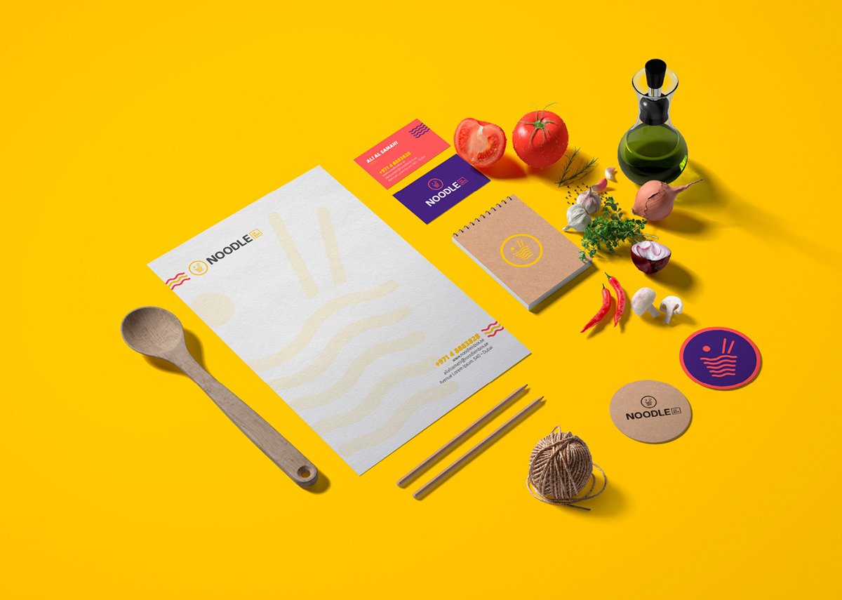 NOODLE餐飲品牌設(shè)計 VI設(shè)計展示