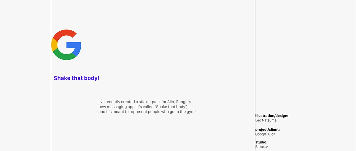 Google插畫創(chuàng)意形象設(shè)計(jì)  標(biāo)志設(shè)計(jì)理念