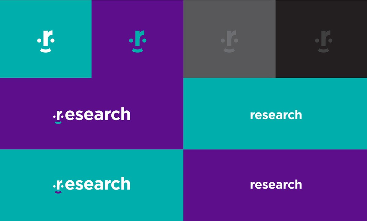 深圳品牌設(shè)計 深圳品牌策劃 RESEARCH市場研究公司品牌設(shè)計 配色展示