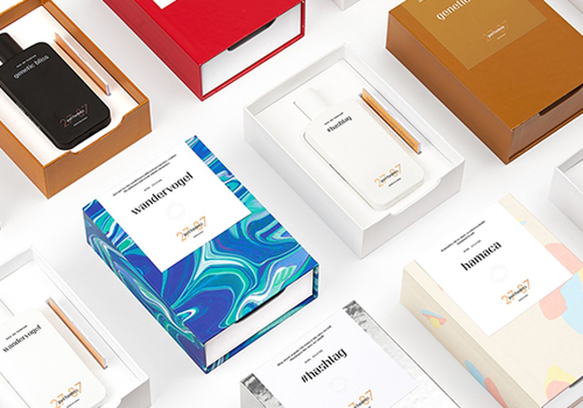 化妝品（香水）品牌盒子設(shè)計(jì)和包裝設(shè)計(jì)欣賞