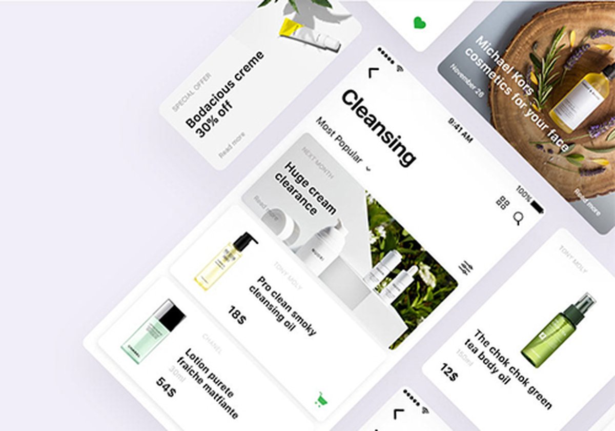 韓國化妝品品牌線上店鋪設(shè)計欣賞