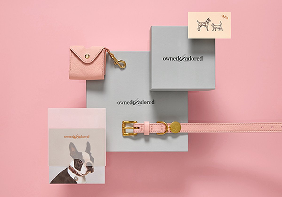 寵物用品品牌設(shè)計——Owned and Adored國外寵物配飾品牌設(shè)計案例