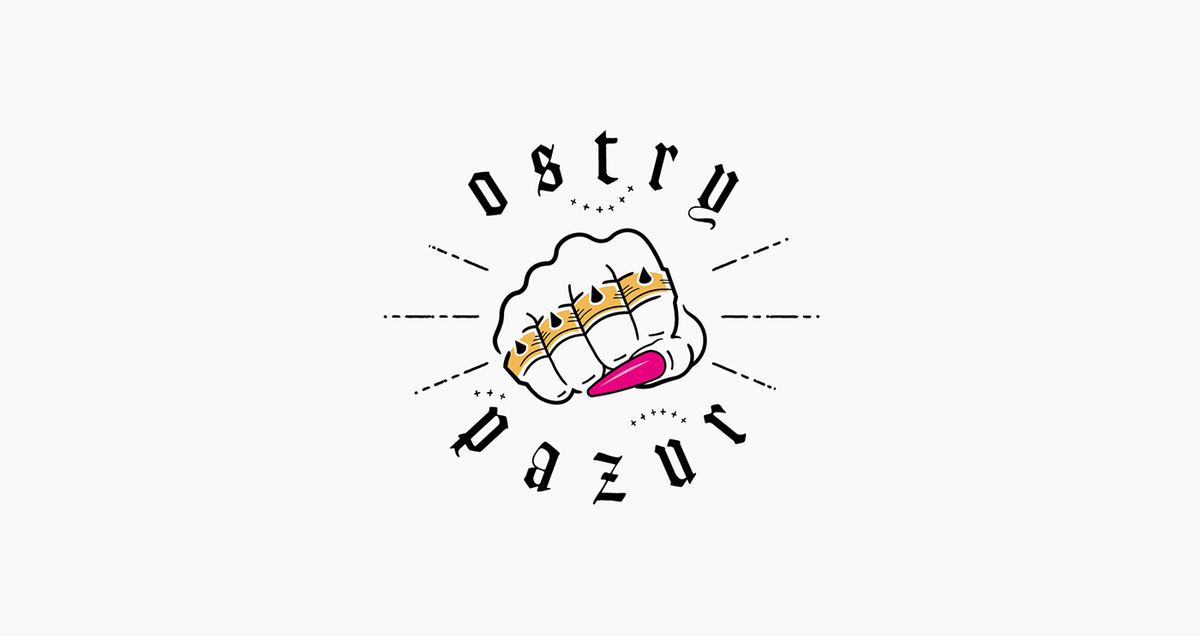 Ostry Pazur美甲中心品牌設(shè)計案例&mdash;&mdash;&ldquo;鋒利的爪子&rdquo;個性化的品牌形象，品牌設(shè)計，品牌設(shè)計案例，美甲品牌設(shè)計，品牌形象設(shè)計，深圳品牌設(shè)計