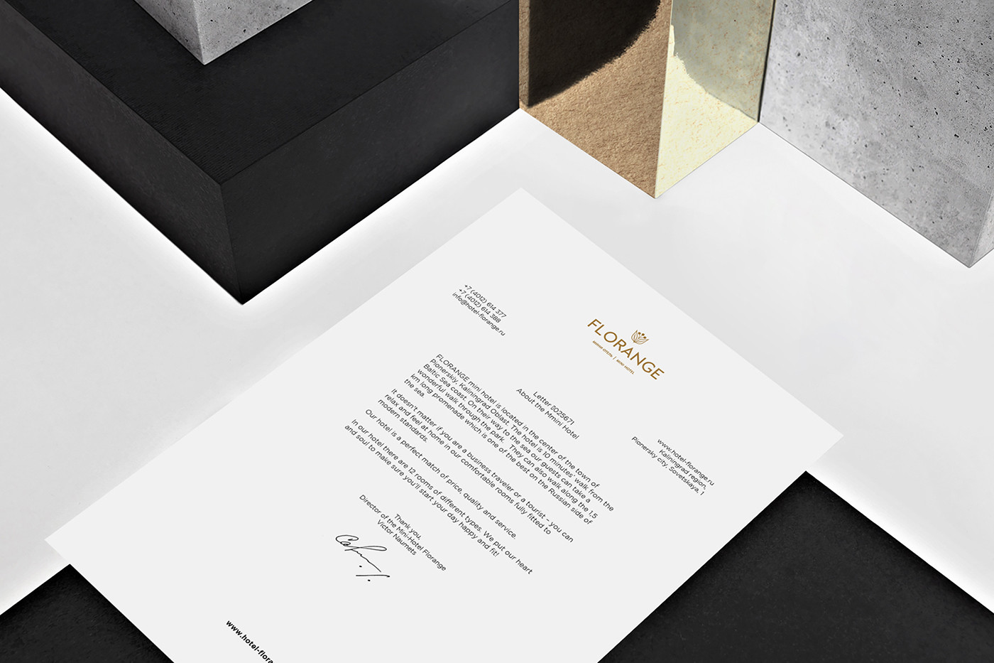 精美主題酒店 Florange 品牌形象設計和品牌策略，精美酒店品牌設計，主題酒店品牌策劃，深圳品牌設計，左右格局