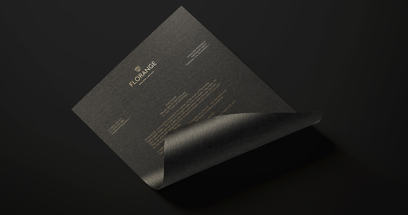 精美主題酒店 Florange 品牌形象設計和品牌策略，精美酒店品牌設計，主題酒店品牌策劃，深圳品牌設計，左右格局