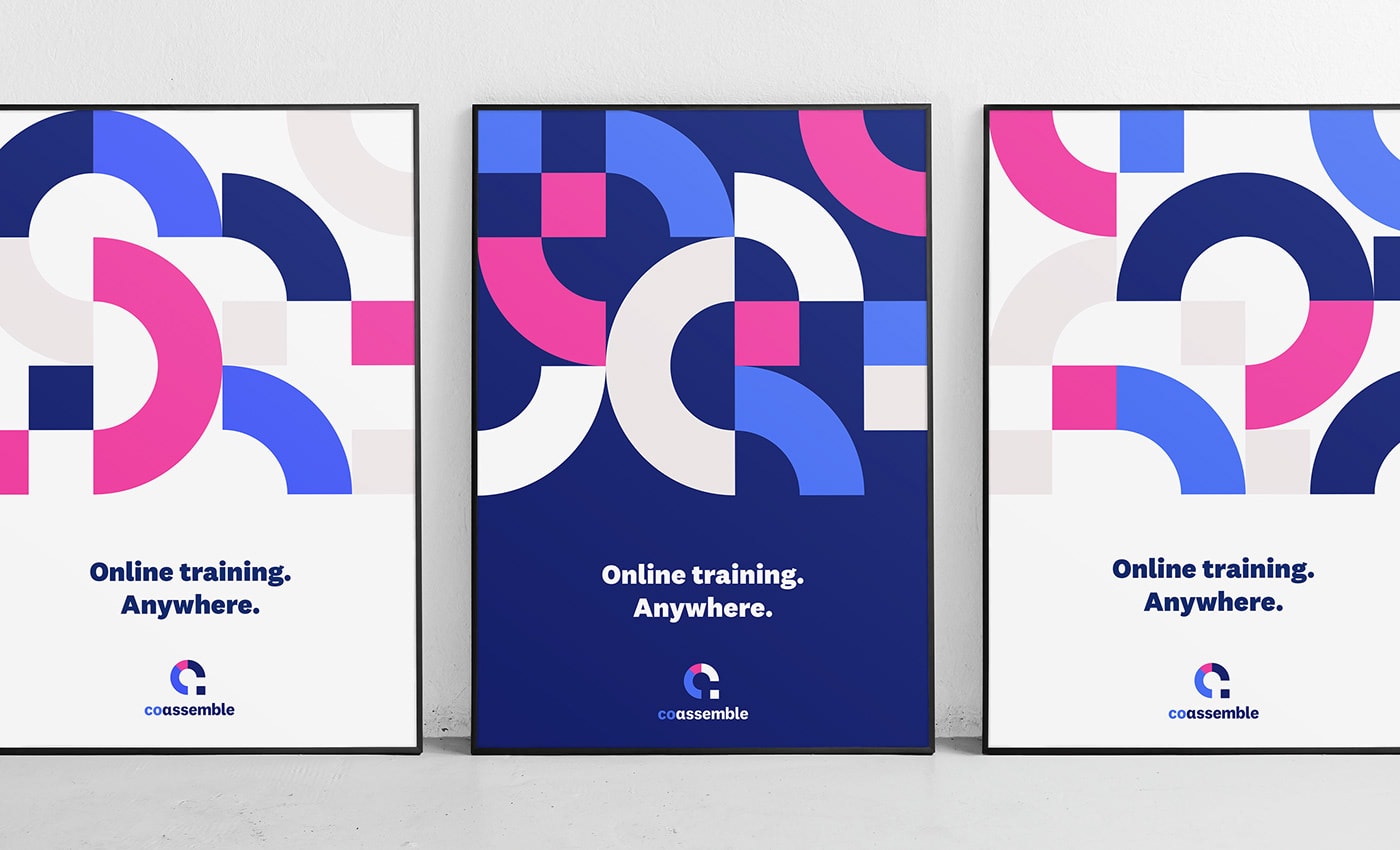 在線教育機(jī)構(gòu)Coassemble品牌戰(zhàn)略升級案例，教育品牌設(shè)計，品牌戰(zhàn)略升級，品牌設(shè)計公司，深圳品牌設(shè)計，左右格局