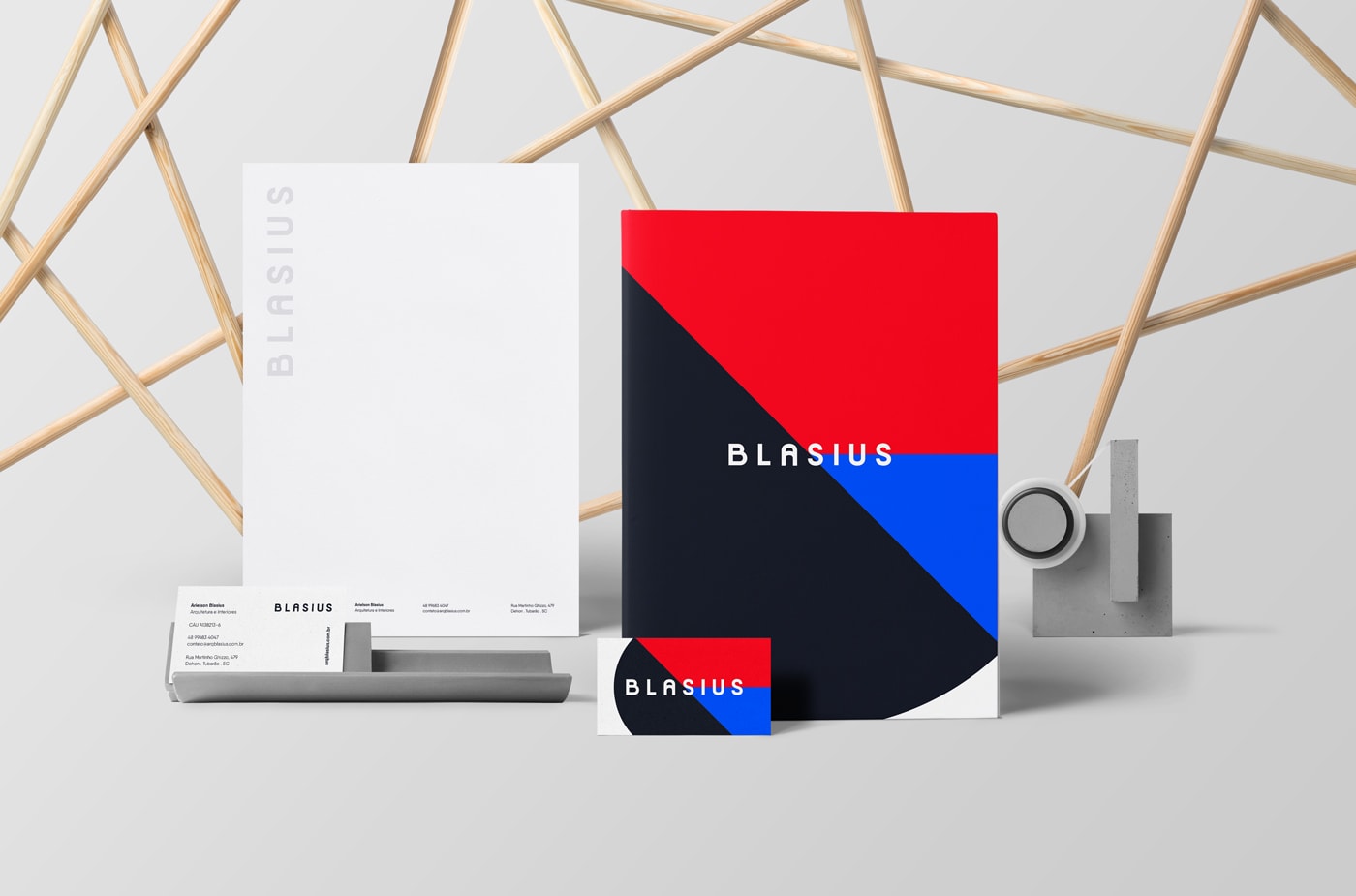 知名 BLASIUS 巴西建筑企業(yè)品牌設(shè)計(jì)案例欣賞，建筑品牌設(shè)計(jì)，企業(yè)形象設(shè)計(jì)，深圳品牌設(shè)計(jì)，左右格局