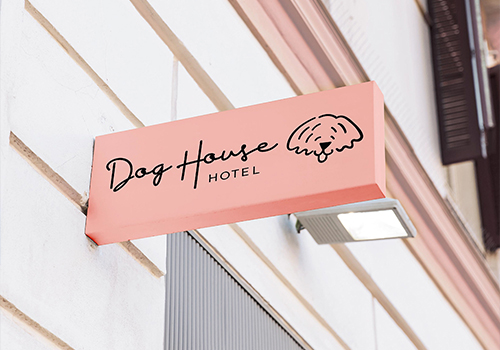 Dog House 創(chuàng)意主題酒店品牌形象設(shè)計(jì)案例